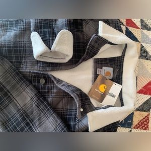 Carhartt Women’s fleece jacket, new with tags-2 side pockets